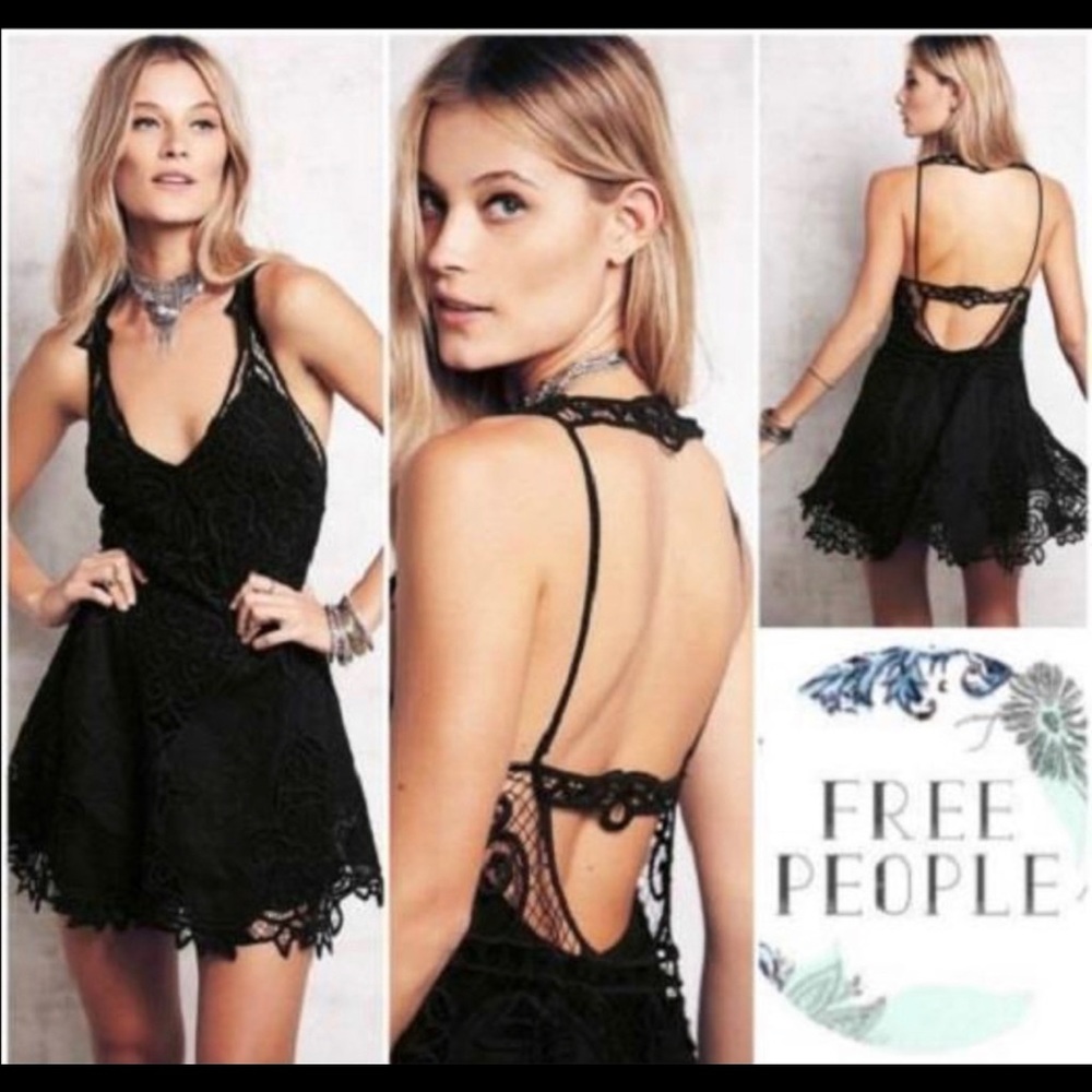 Free people Black dress